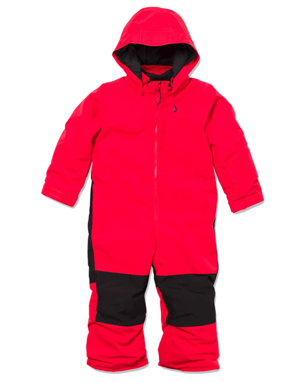 Little Flurry One Piece Kid's Winter Suit - Bright Cherry