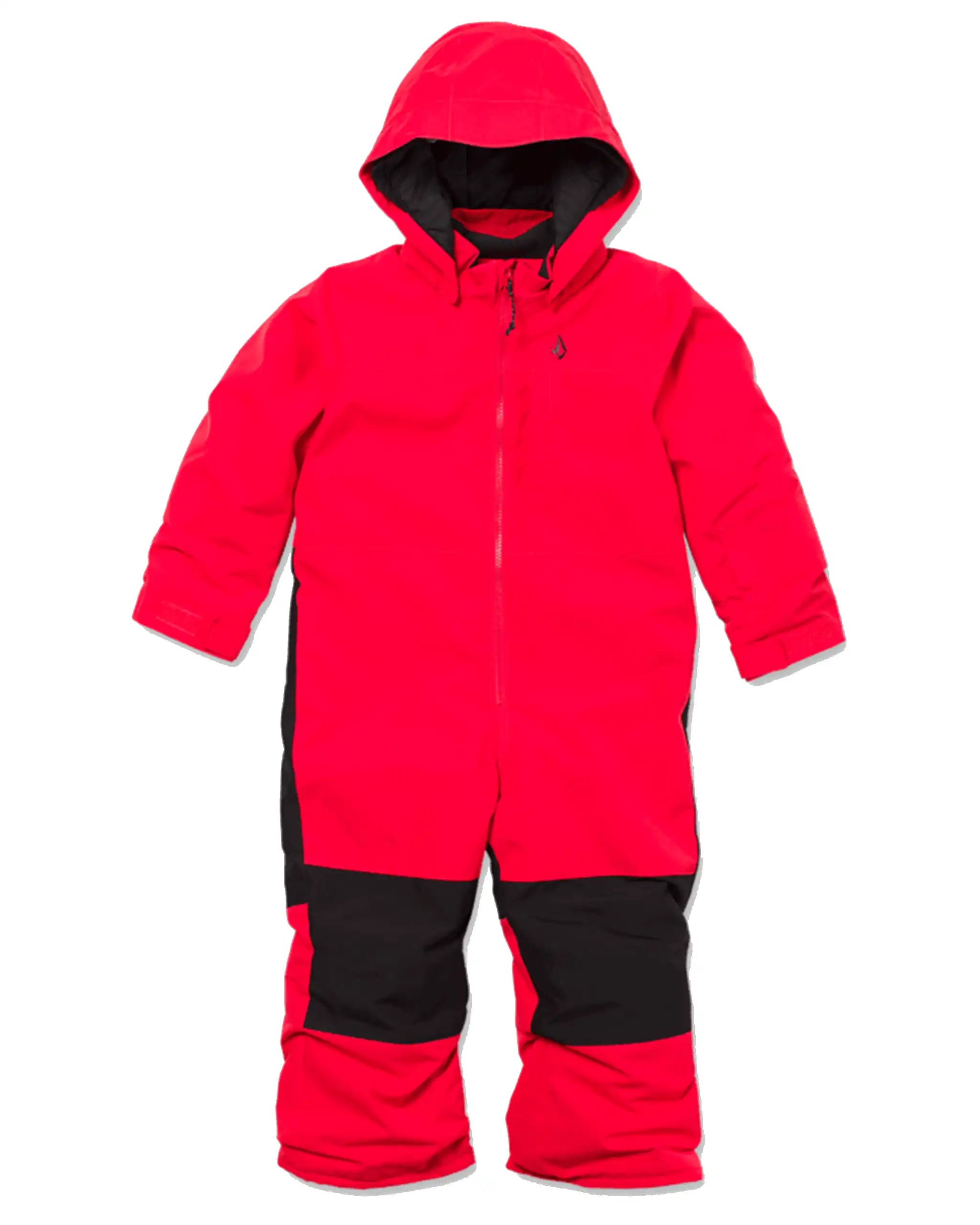 Little Flurry One Piece Kid's Winter Suit - Bright Cherry