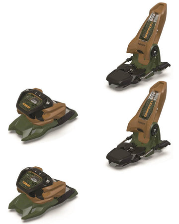 Griffon 13 Id Ski Bindings - Green/Brown 2024