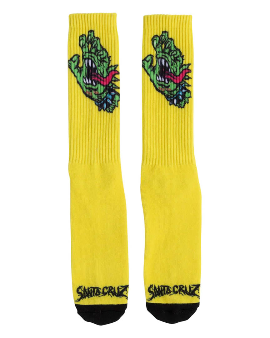 Meek Og Slasher Hand Socks - Yellow