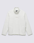 Boxed Sherpa Qzip Sweatshirt - Marshmallow