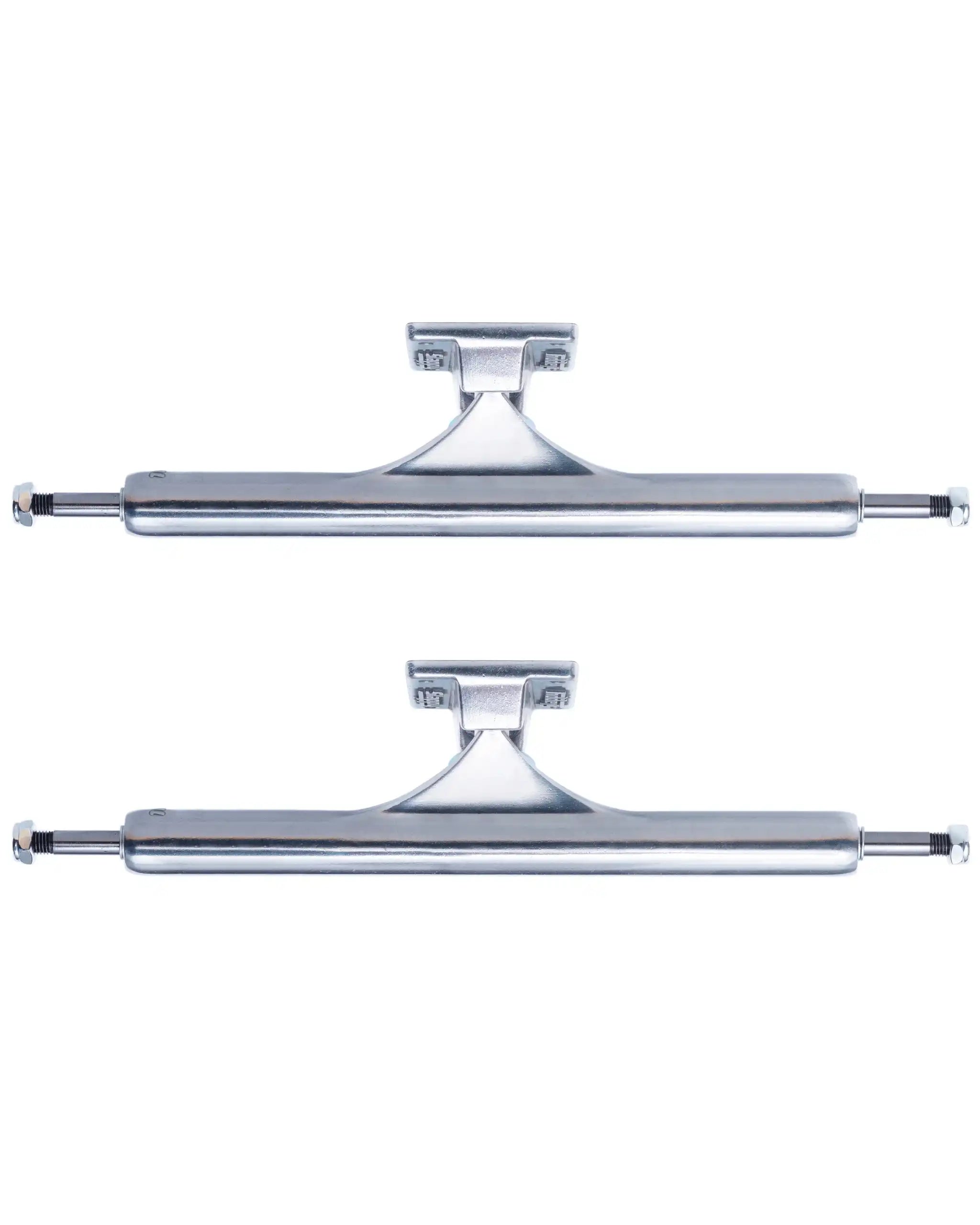 St1 Hollow Skateboard Trucks - Polished Silver