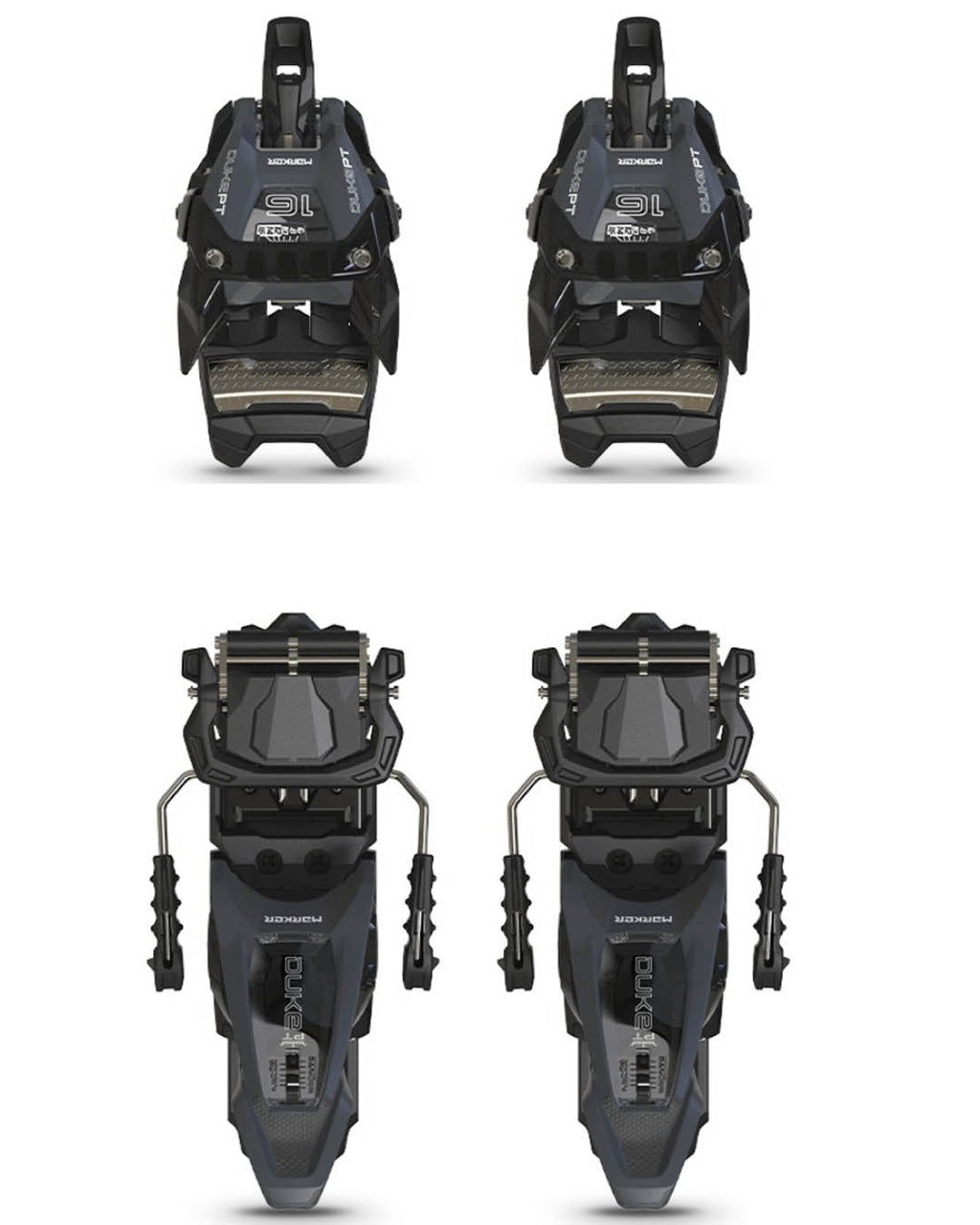 Duke Pt 16 Ski Bindings - Anthracite/Black 2027