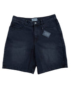 Short Wavy Baggy - Moon Black