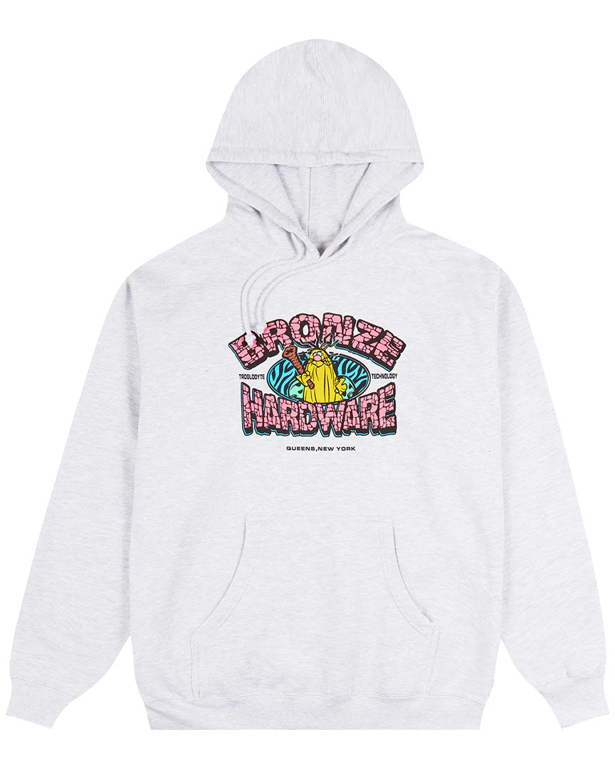 Hoodie Troglodyte - Heater Grey