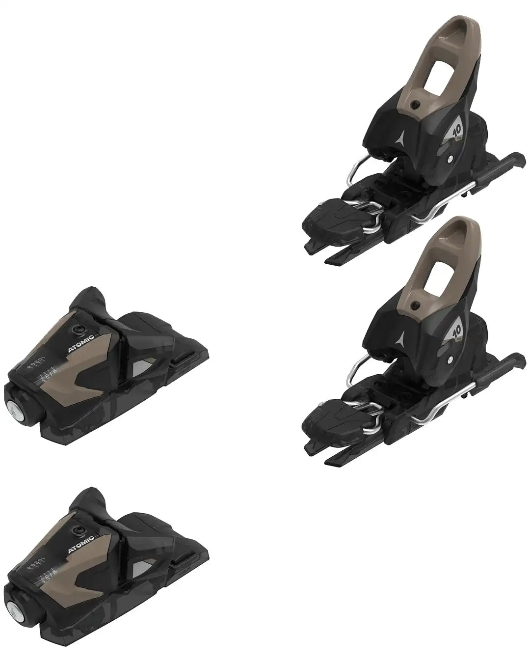 Stage 10 Gw Ski Bindings - Black/Sand 2026