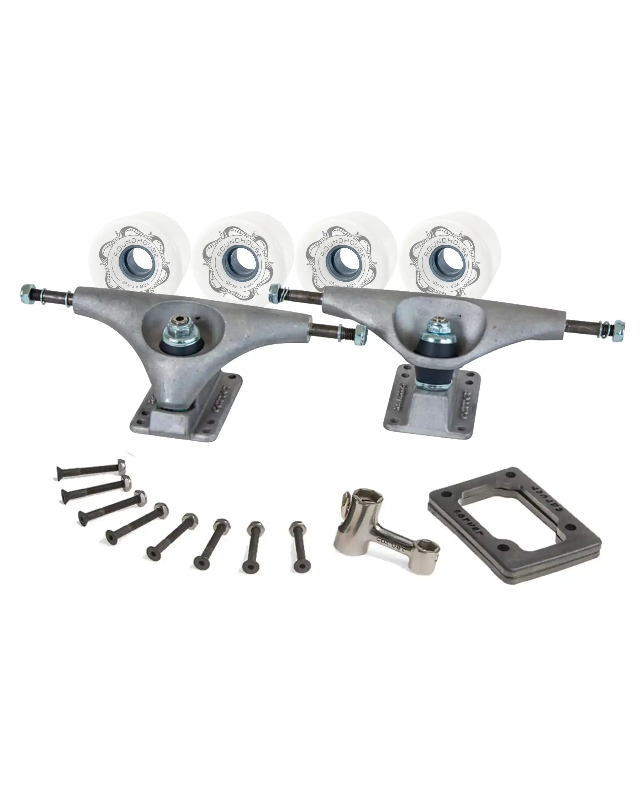 C5 Kit Park 65Mm W/Tool Skateboard Trucks - Raw
