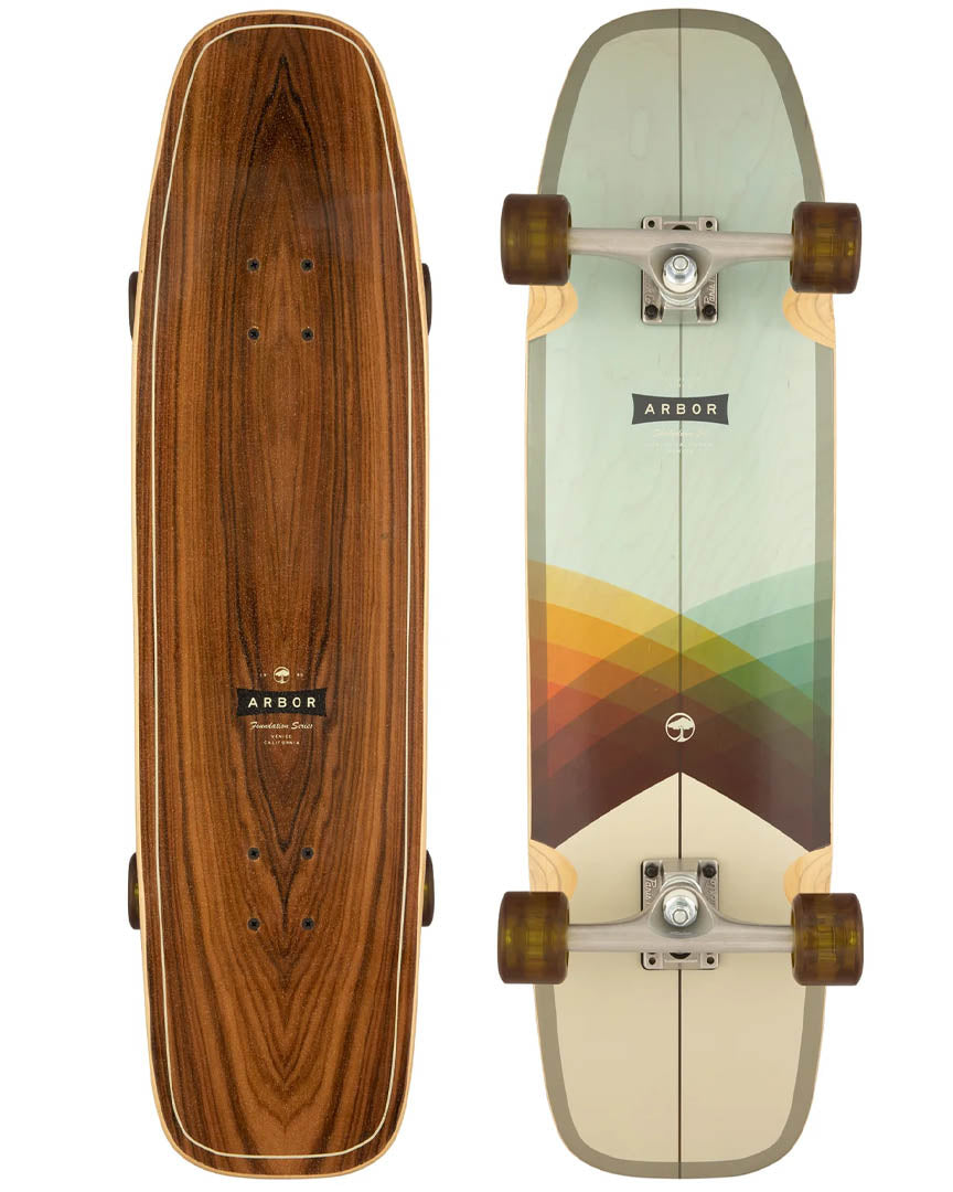 Foundation Shakedown 34 Complete Cruiser Skateboard