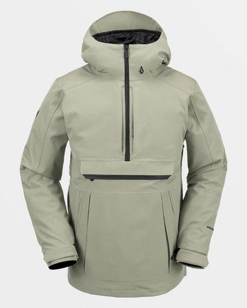 Brighton Pullover Winter Jacket - Light Military