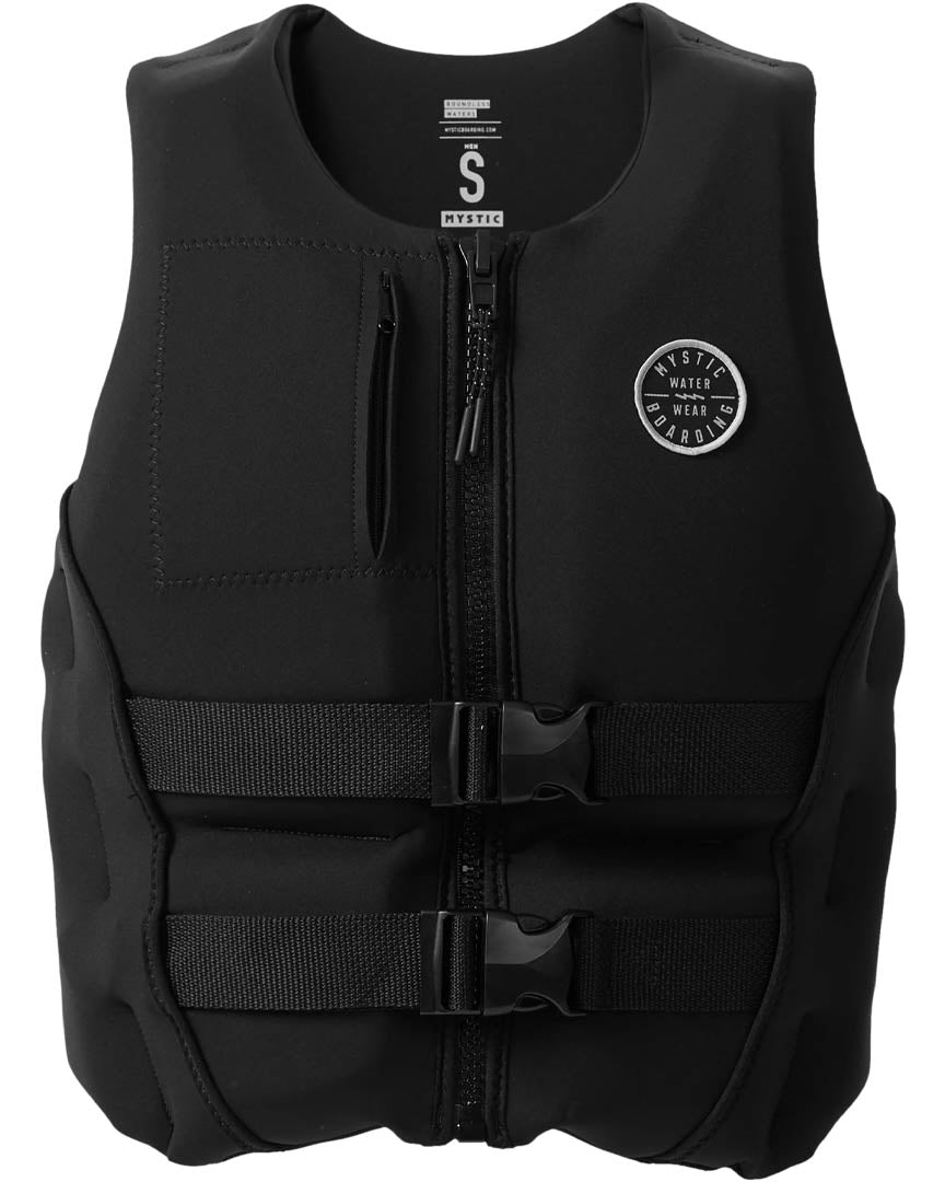 Floatation Vest Uscg Life Jacket - Black