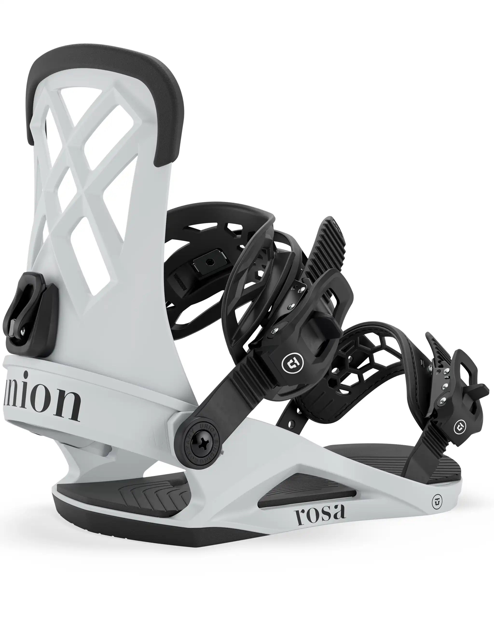 Rosa Womens Snowboard Bindings - Light Grey 2027