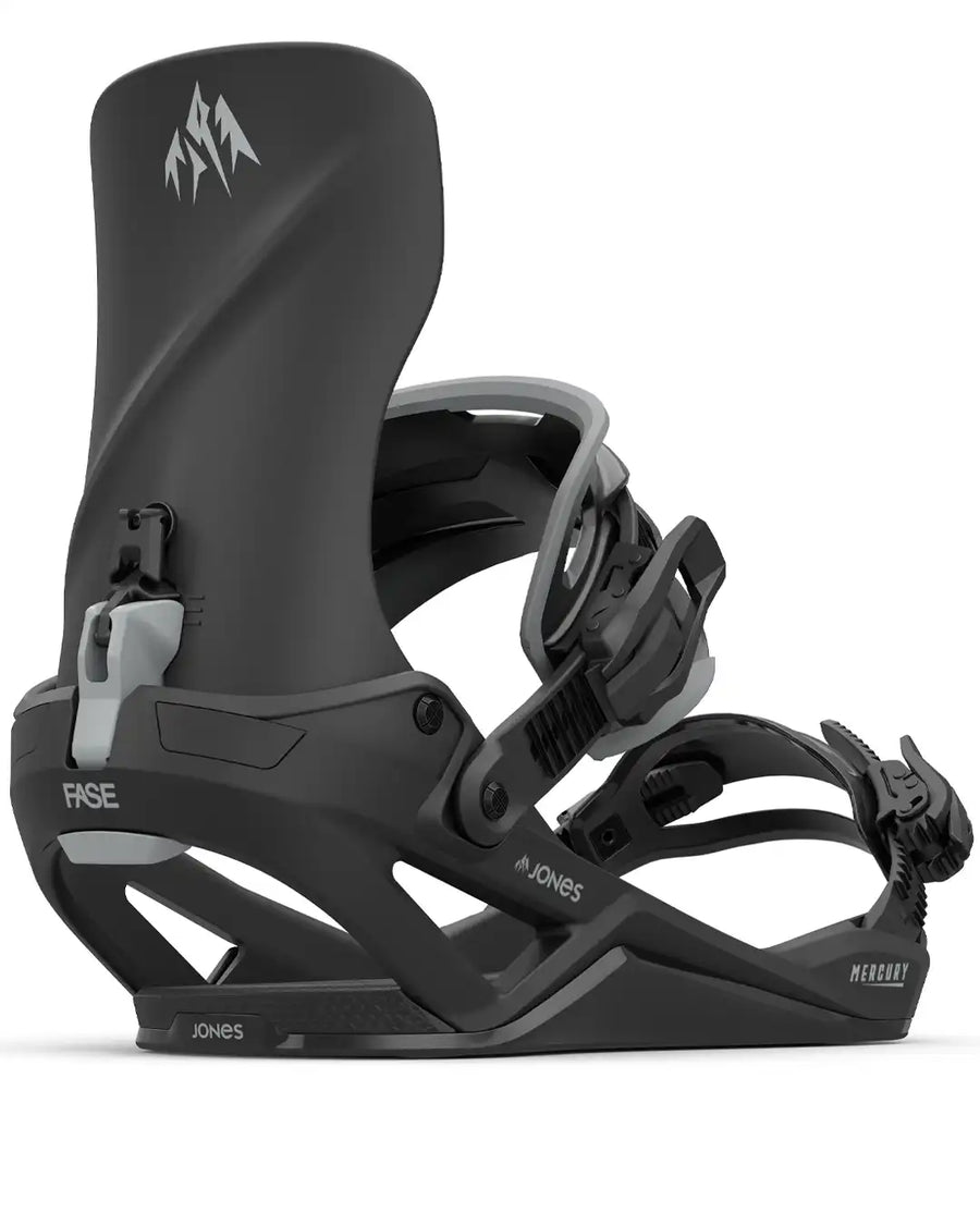Mercury Fase Snowboard Bindings - Eclipse Black 2026