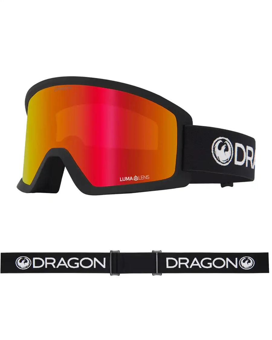 Dx3 L Otg Goggles - Black/Red Ion