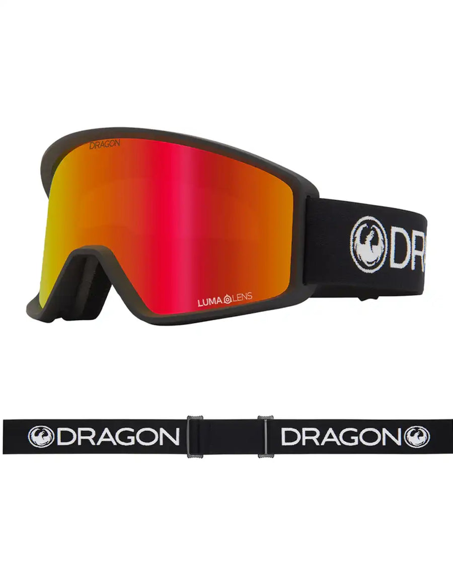 Goggles Dxt - Black/Red Ion