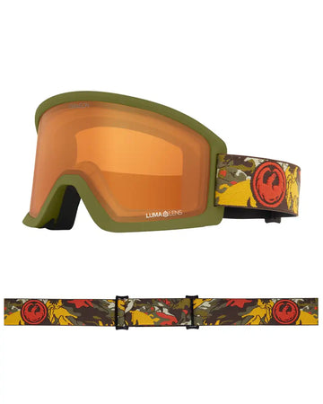 Dx3 L Otg Goggles - Leafy Camo/Amber