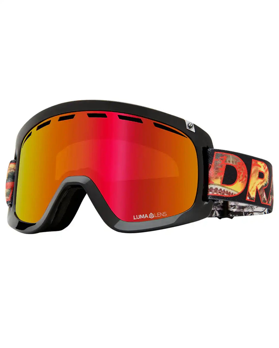 D1 Otg 2 Goggles - Klash/Red Ion + Rose Lens