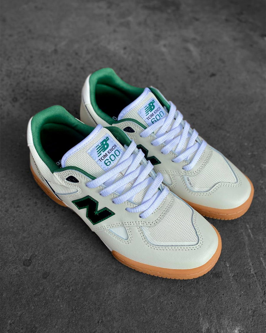Numeric 600 Tom Knox Shoes - White/Green