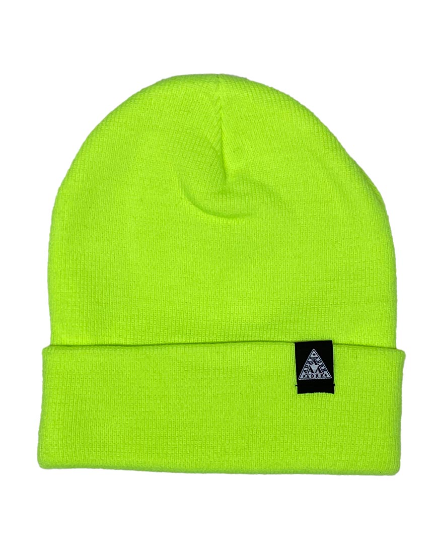 Adre Ii Rebord Beanie - Jaune Neon