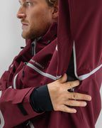 BEYOND MEDALS X Taped 3L Winter Jacket - Dark Red – view 20