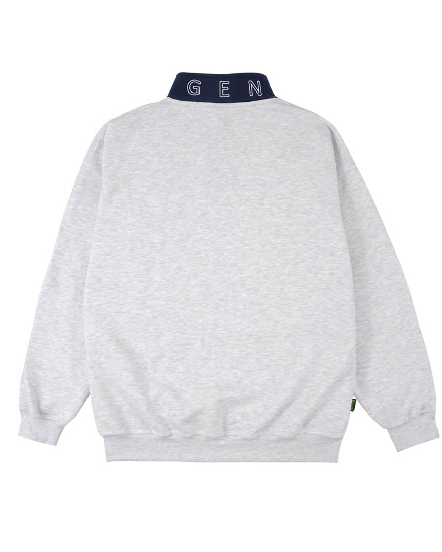 Sweater Nautic Highneck - Ash