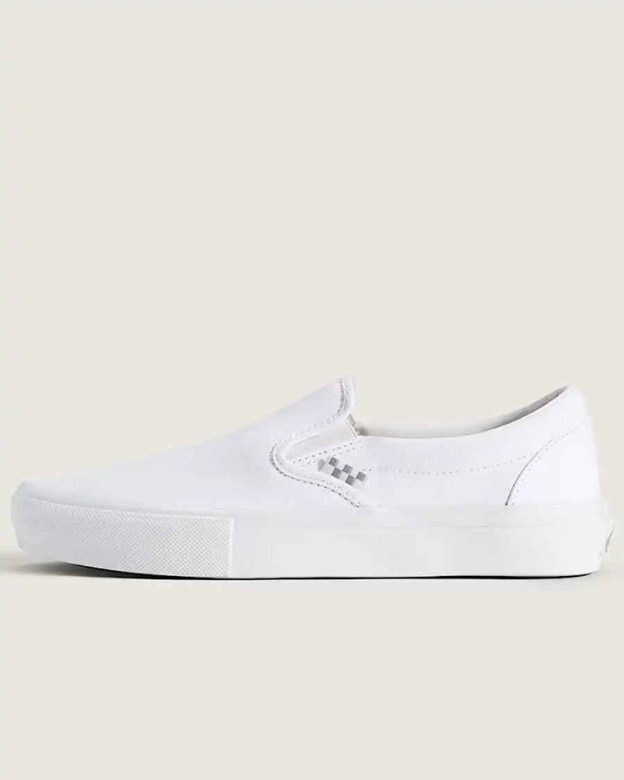 Skate Slip-On Shoes - White