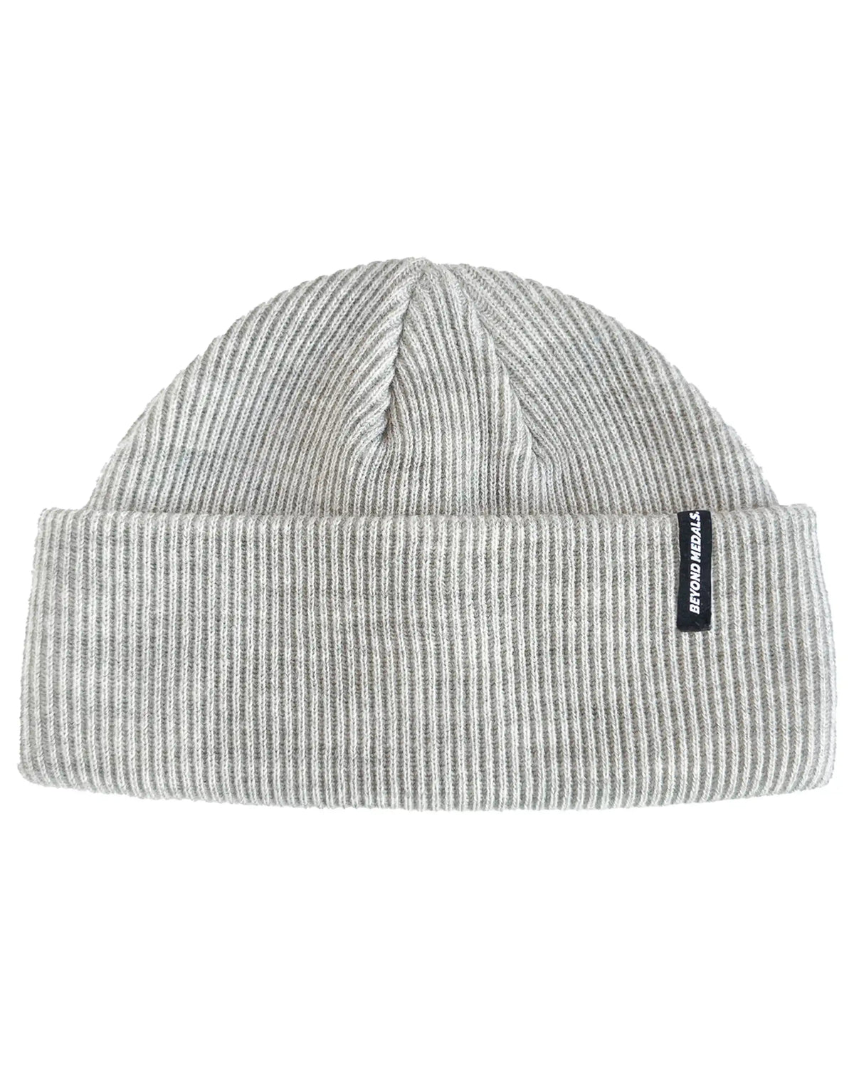 BEYOND MEDALS Base Beanie - Grey Mel