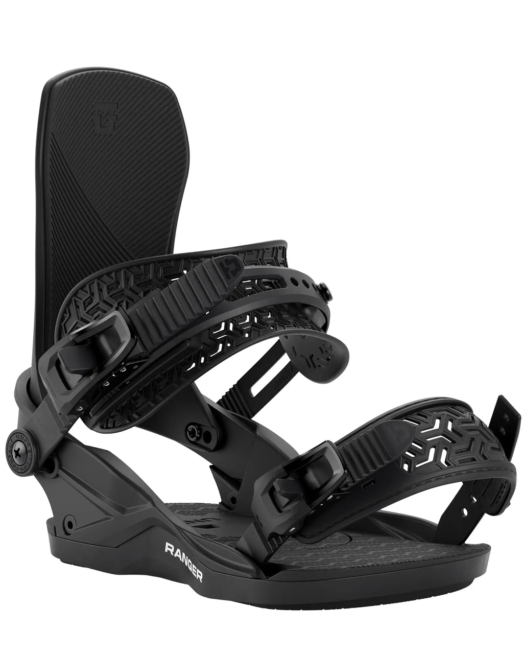 Ranger Youth Snowboard Bindings - Black