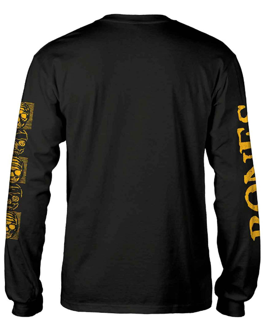 L/S T Long Sleeve T-Shirt - Black/Gold