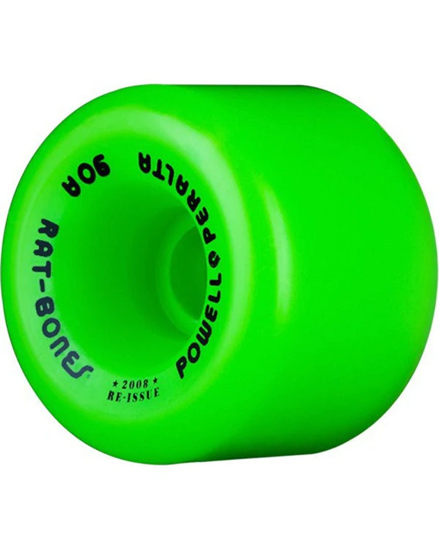 Rat Bones 90A Skateboard Wheels - Green