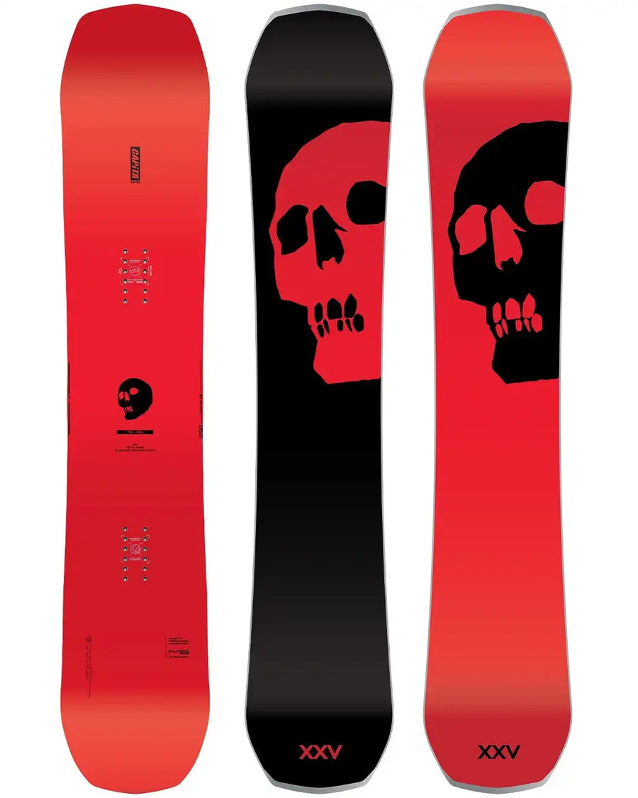 Black Snowboard Of Death Snowboard 2026