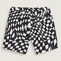 Primary II Elastic Printed Boardshorts - Black