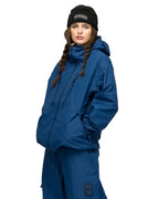 Manteau Neige 3 Ply Ripstop Jacket - Petrol Blue par SOUVENIR – vue 3