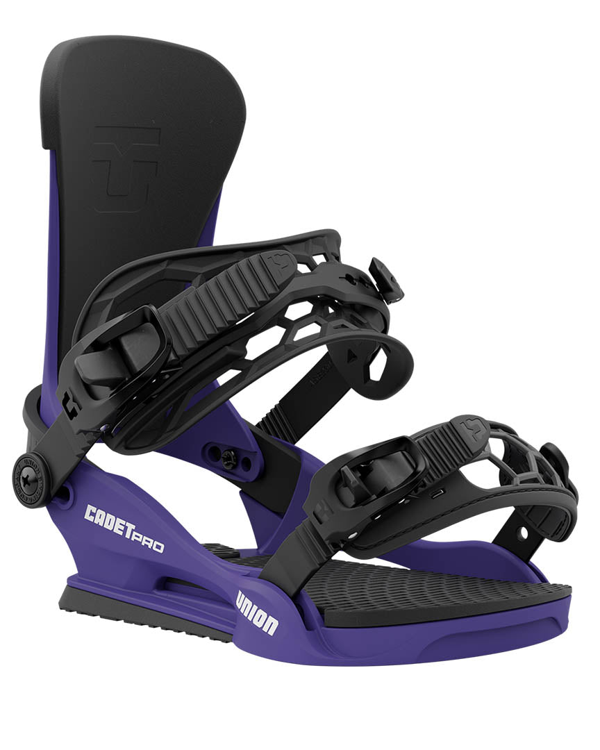 Cadet Pro Snowboard Bindings - Purple 2024
