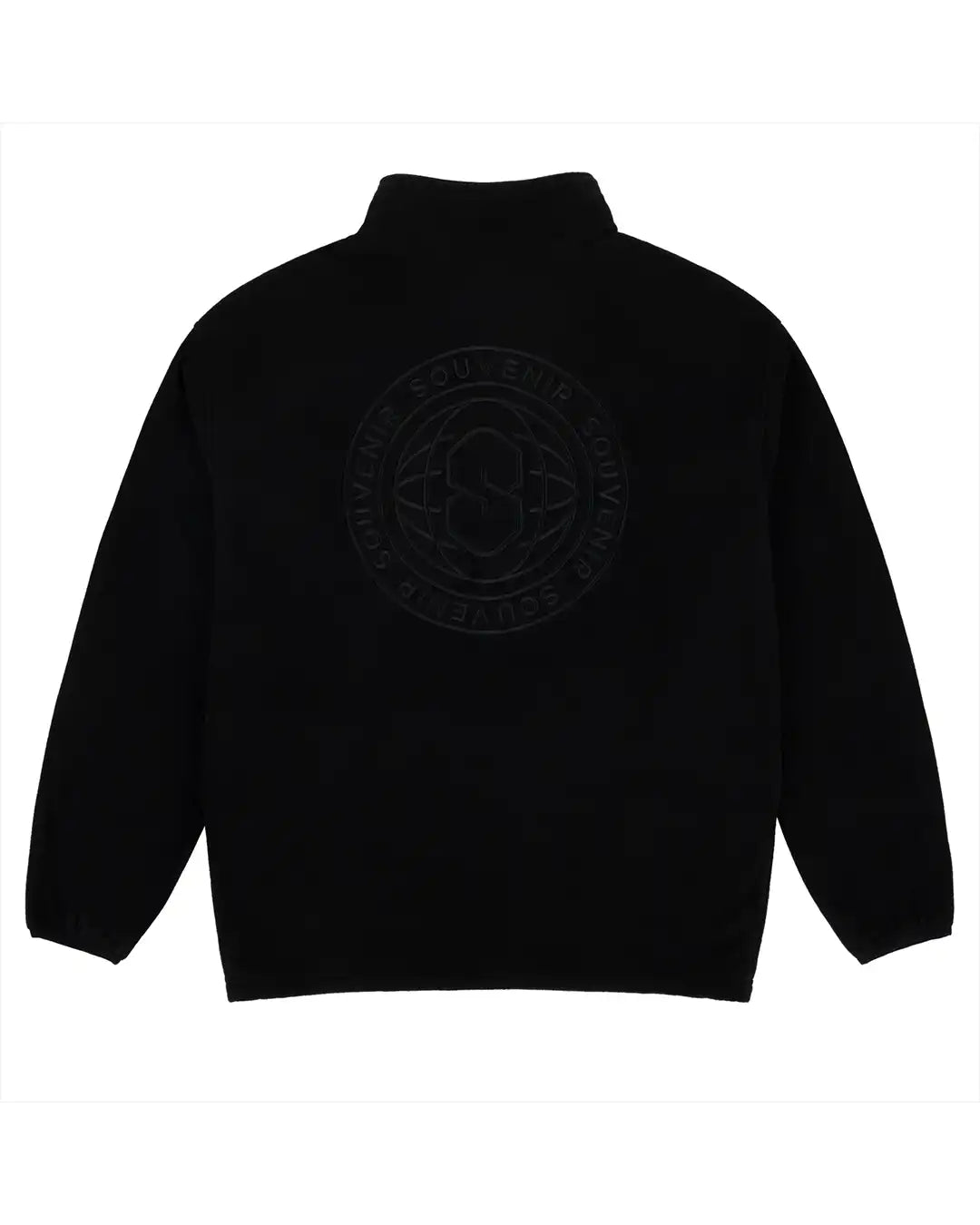 Cotton Ouaté Tech Fleece Zip Up - Black