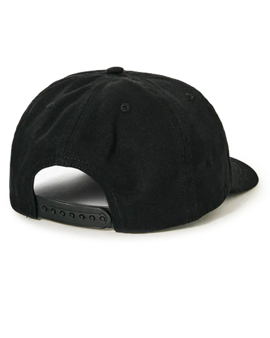 Michael Outline Logo Hat - Black