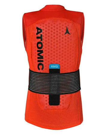 Live Shield Amid Jr Back Protector - Red