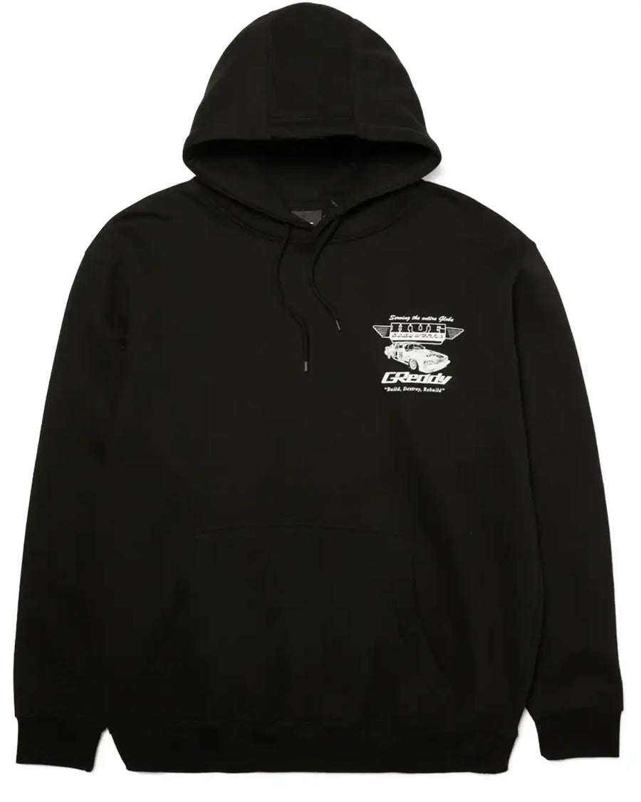 Hoodie X Greddy Body Works - Black