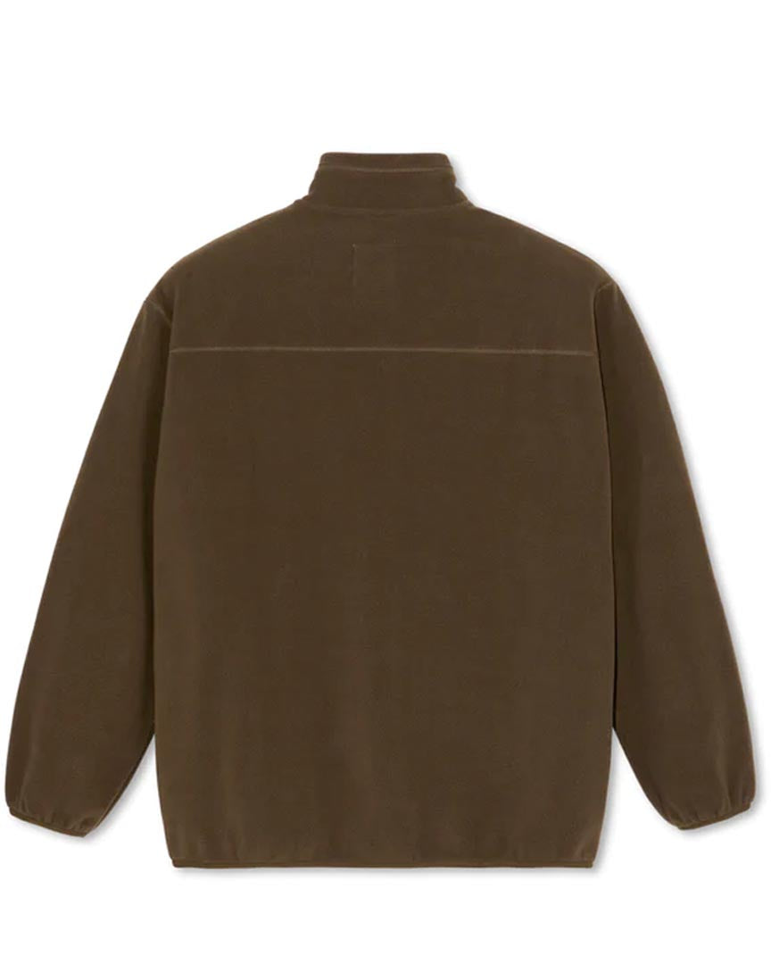 Basic Fleece Jacket - Brown