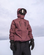 HOWL Shell Winter Jacket - Plum – view 2