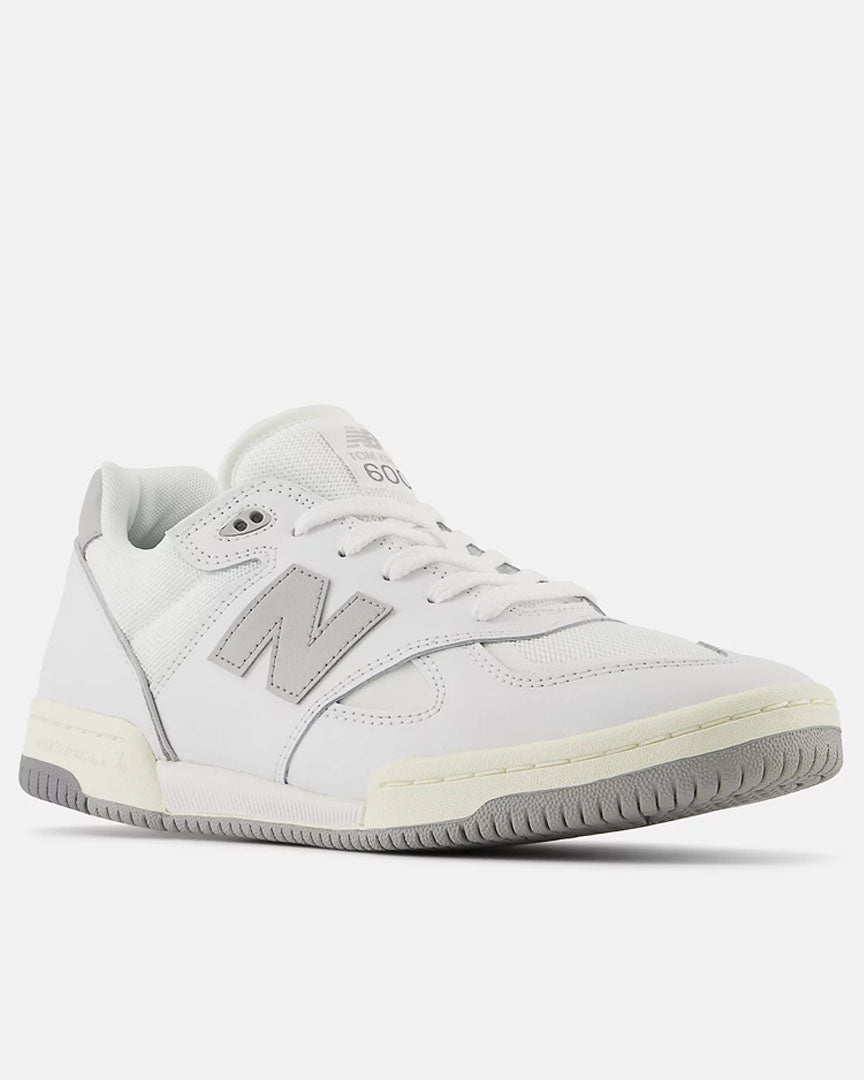 Numeric 600 Tom Knox Shoes - White Grey