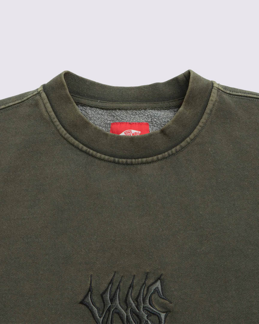 Skate Metal Sweatshirt - Grape Leaf