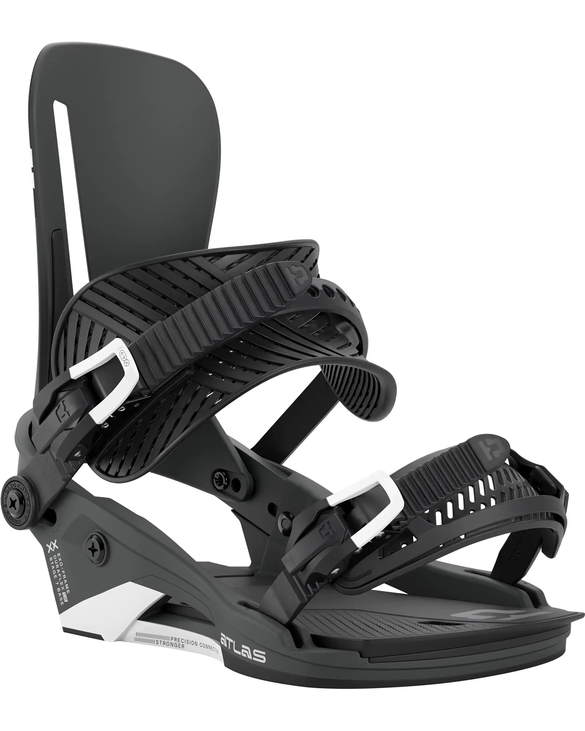 Atlas Snowboard Bindings - Black 2027