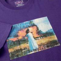 Burning World T-Shirt - Purple