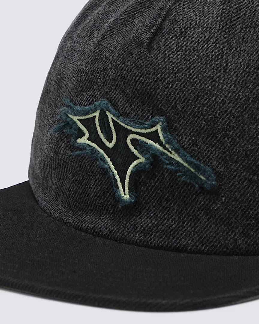 Skate V Thorn Unstructured Hat - Black
