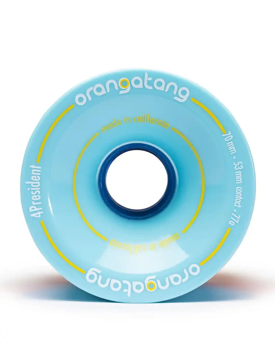 4President Longboard Wheels - Blue