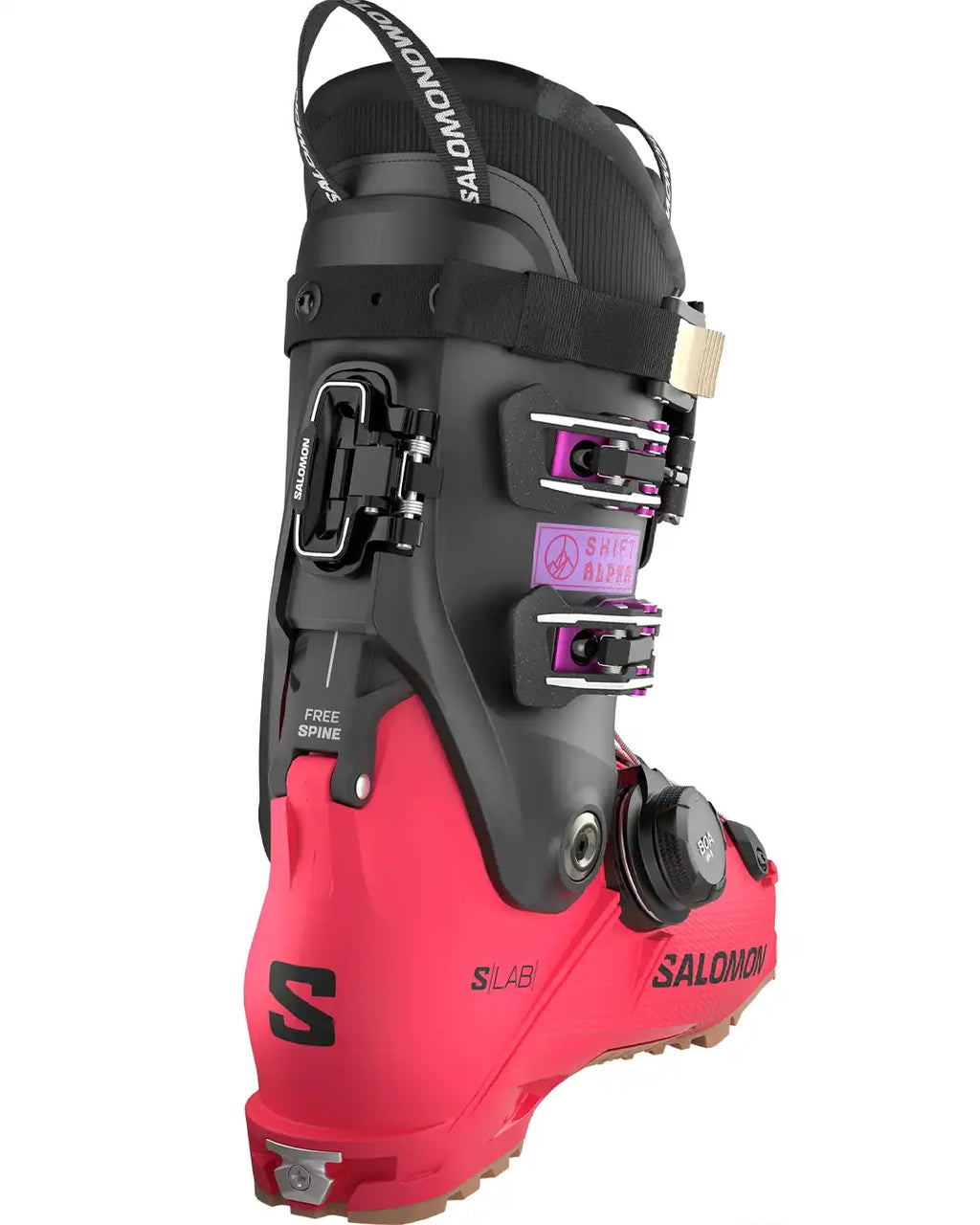 Bottes De Ski S/Lab Shift Alpha Boa 140 - Raspberry/Black