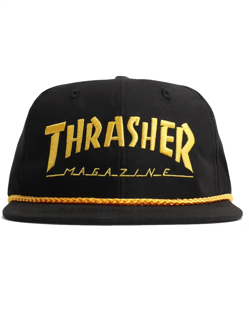 Casquette Rope Snapback - Black/Yellow