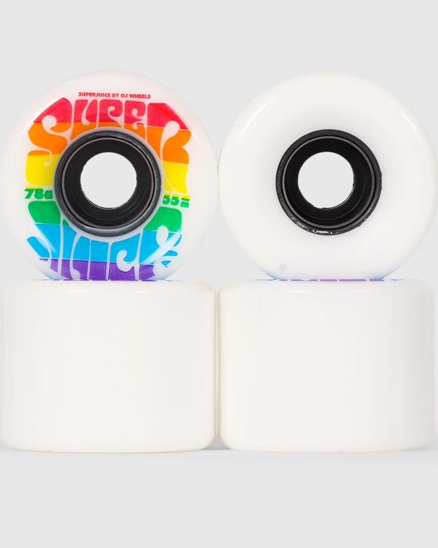 Mini Super Juice Skateboard Wheels - Rainbow