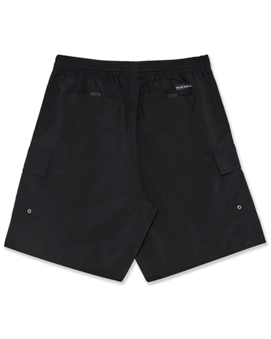 Short Utility Swim Shorts - Black