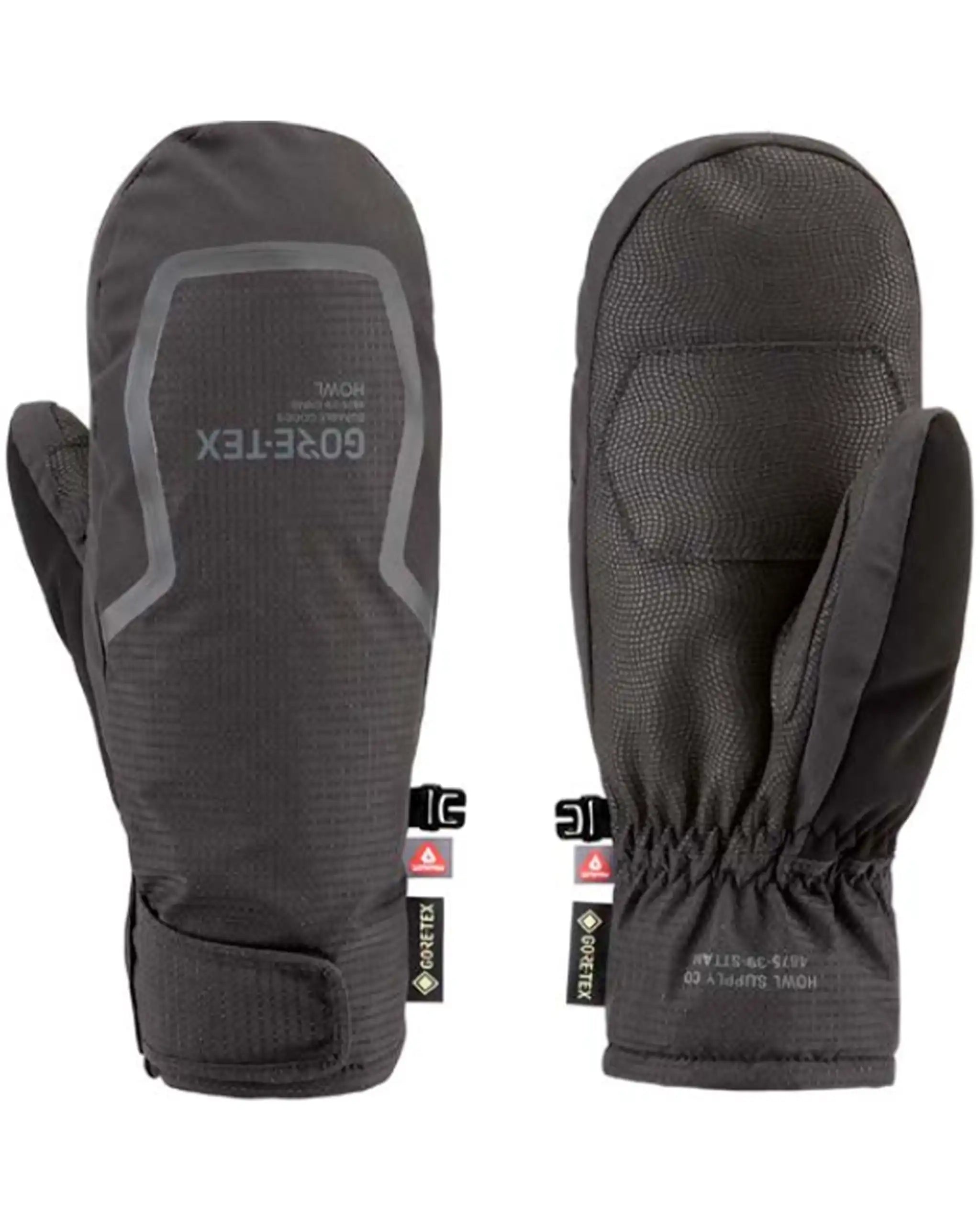 Gants Et Mitaines Helm Gore-Tex Mitt - Black par HOWL